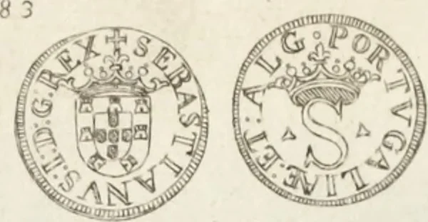 An illustration from Historia genealogica da casa real portugueza : desde a sua origem até o presente, com as familias illustres, que precedem dos reys, e dos serenissimos duques de Bragança ..., 1735, leaf 538