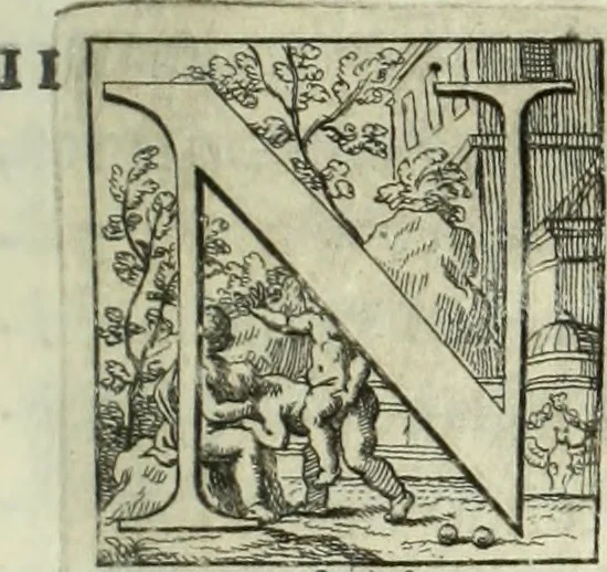 An illustration from Historia genealogica da casa real portugueza : desde a sua origem até o presente, com as familias illustres, que precedem dos reys, e dos serenissimos duques de Bragança ..., 1735, leaf 114