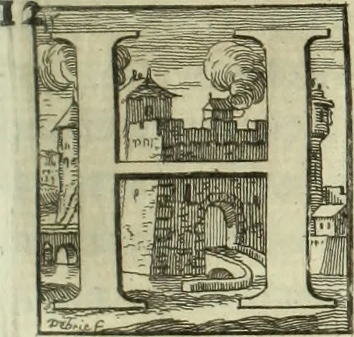 An illustration from Historia genealogica da casa real portugueza : desde a sua origem até o presente, com as familias illustres, que precedem dos reys, e dos serenissimos duques de Bragança ..., 1735, leaf 200