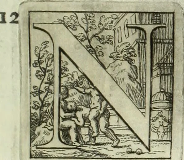 An illustration from Historia genealogica da casa real portugueza : desde a sua origem até o presente, com as familias illustres, que precedem dos reys, e dos serenissimos duques de Bragança ..., 1735, leaf 410