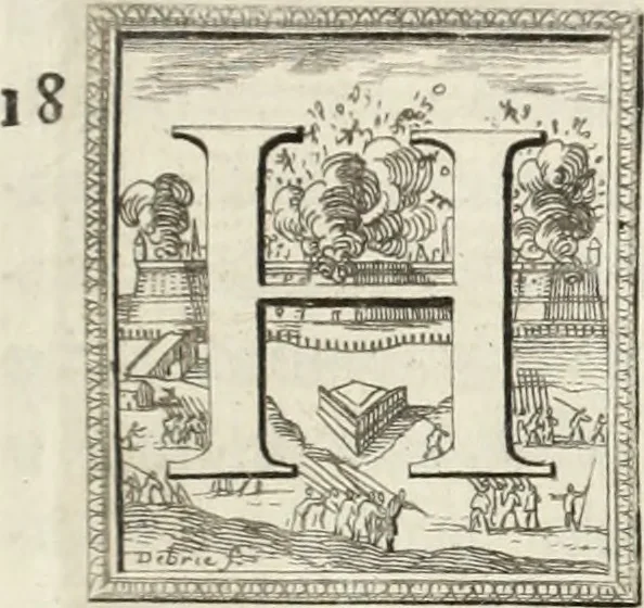 An illustration from Historia genealogica da casa real portugueza : desde a sua origem até o presente, com as familias illustres, que precedem dos reys, e dos serenissimos duques de Bragança ..., 1735, leaf 292