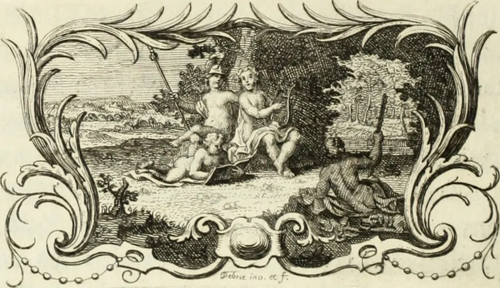 An illustration from Historia genealogica da casa real portugueza : desde a sua origem até o presente, com as familias illustres, que precedem dos reys, e dos serenissimos duques de Bragança, 1735, leaf 445