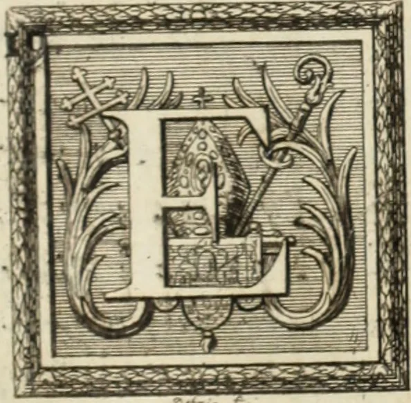 An illustration from Historia genealogica da casa real portugueza : desde a sua origem até o presente, com as familias illustres, que precedem dos reys, e dos serenissimos duques de Bragança, 1735, leaf 528