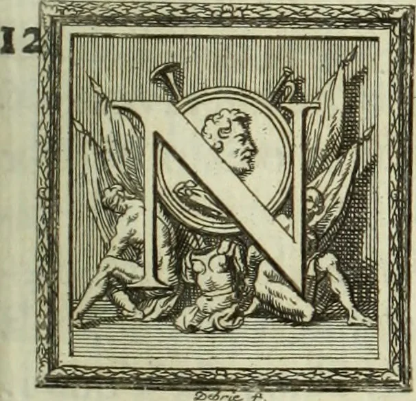 An illustration from Historia genealogica da casa real portugueza : desde a sua origem até o presente, com as familias illustres, que precedem dos reys, e dos serenissimos duques de Bragança, 1735, leaf 204