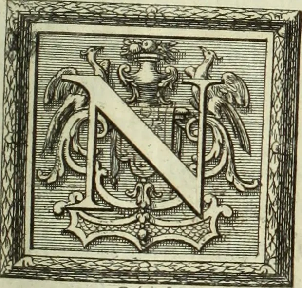An illustration from Historia genealogica da casa real portugueza : desde a sua origem até o presente, com as familias illustres, que precedem dos reys, e dos serenissimos duques de Bragança, 1735, leaf 62