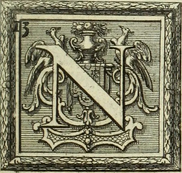 An illustration from Historia genealogica da casa real portugueza : desde a sua origem até o presente, com as familias illustres, que precedem dos reys, e dos serenissimos duques de Bragança, 1735, leaf 16