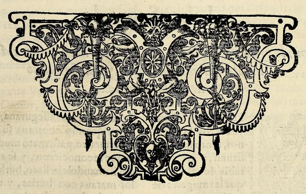 An illustration from Historia general de los hechos de los castellanos en las islas i Tierra Firme del Mar Oceano, 1601, leaf 59
