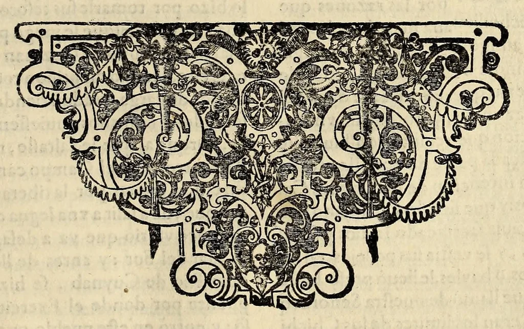An illustration from Historia general de los hechos de los castellanos en las islas i Tierra Firme del Mar Oceano, 1601, leaf 595