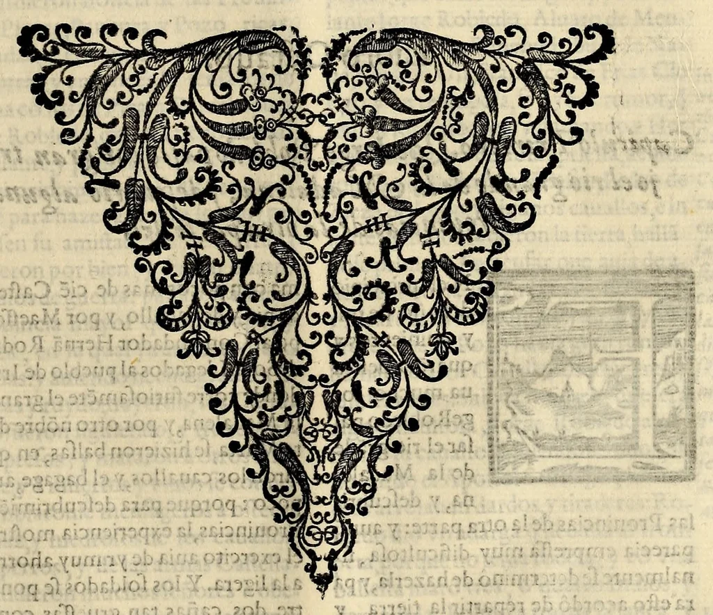 An illustration from Historia general de los hechos de los castellanos en las islas i Tierra Firme del Mar Oceano, 1601, leaf 573