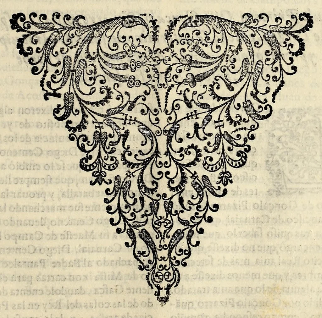 An illustration from Historia general de los hechos de los castellanos en las islas i Tierra Firme del Mar Oceano, 1601, leaf 443