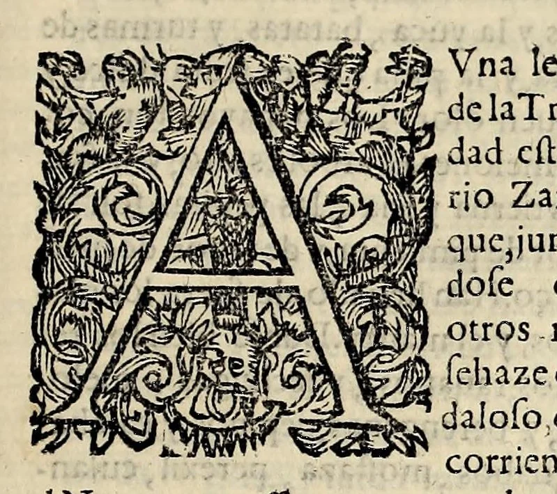 An illustration from Historia general de los hechos de los castellanos en las islas i Tierra Firme del Mar Oceano, 1601, leaf 457