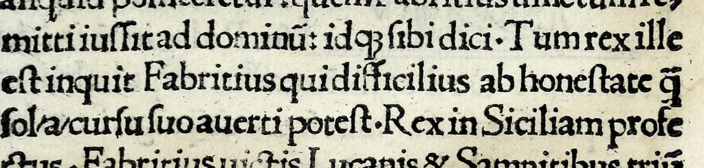 An illustration from Historia illvst. Romanorvm a Iano vsq. ad captam a Gotthis vrbem, 1510, leaf 39