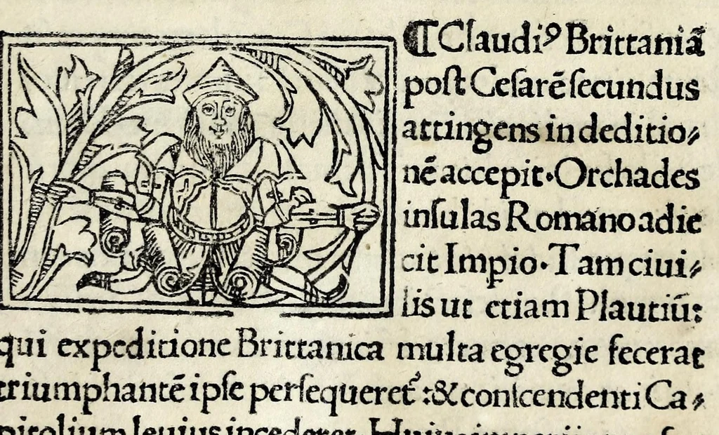 An illustration from Historia illvst. Romanorvm a Iano vsq. ad captam a Gotthis vrbem, 1510, leaf 57