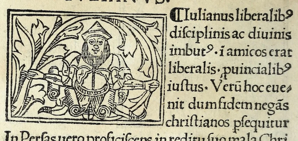 An illustration from Historia illvst. Romanorvm a Iano vsq. ad captam a Gotthis vrbem, 1510, leaf 66