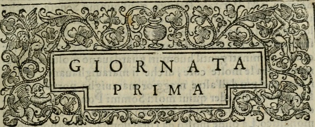An illustration from Historia monastica di d. Pietro Ricordati, gia Calzolari ... distinta in cinque giornate, 1575, leaf 18