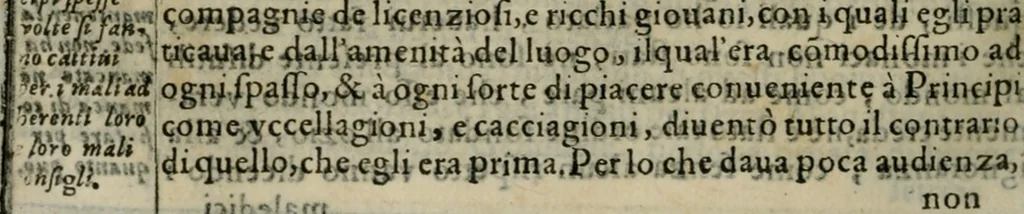 An illustration from Historia monastica di d. Pietro Ricordati, gia Calzolari ... distinta in cinque giornate, 1575, leaf 991