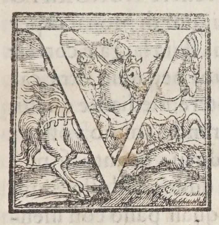 An illustration from Historia monastica, 1561, leaf 7