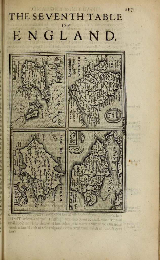 An illustration from Historia mundi: or Mercator's atlas : containing his cosmographicall description of the fabricke and figure of the world ; lately rectified in divers places, as also beautified and enlarged with new mappes and tables, 1635, leaf 145