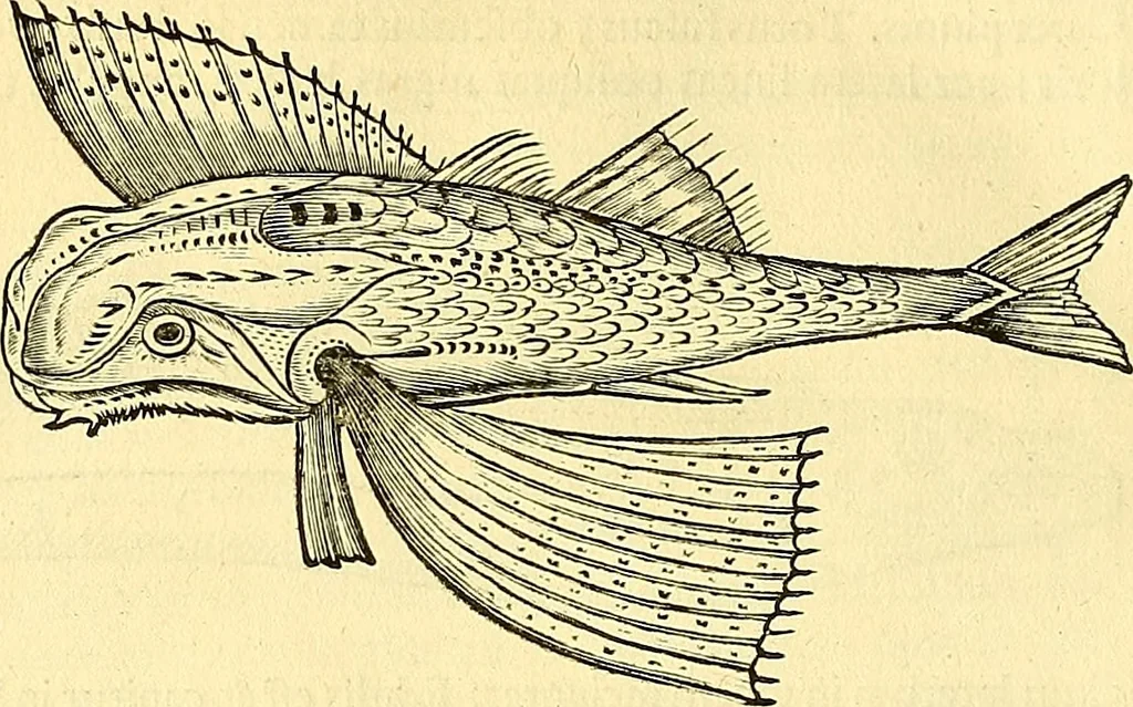 An illustration from Historia naturalis Brasiliae : auspicio et beneficio illustriss. I. Mauriti Com. Nassau illius provinciae et maris summi praefecti adornata : in qua non tantum plantae et animalia, sed et indigenarum morbi, ingenia et mores describuntur et iconibus supra quingentas illustrantur, 1648, leaf 311