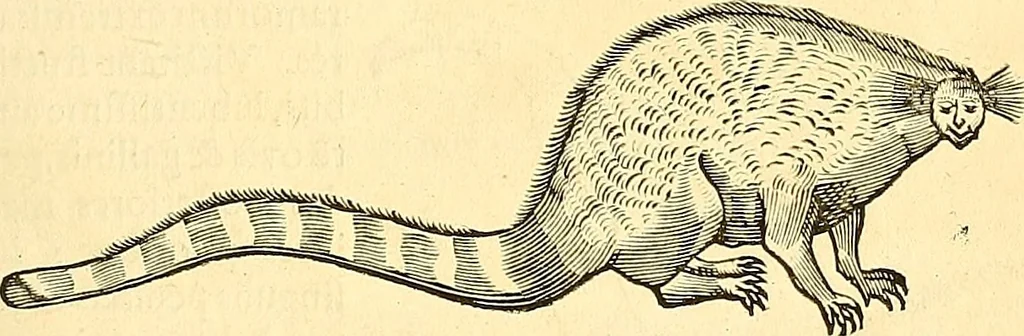 An illustration from Historia naturalis Brasiliae : auspicio et beneficio illustriss. I. Mauriti Com. Nassau illius provinciae et maris summi praefecti adornata : in qua non tantum plantae et animalia, sed et indigenarum morbi, ingenia et mores describuntur et iconibus supra quingentas illustrantur, 1648, leaf 376