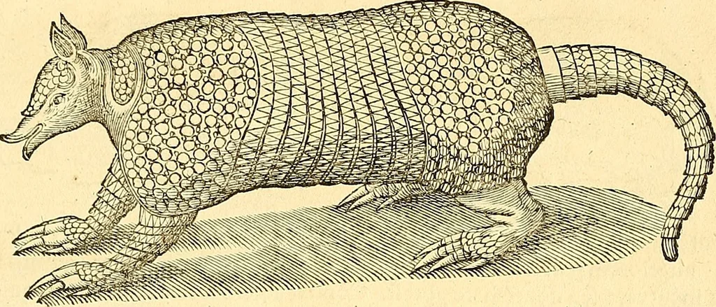 An illustration from Historia naturalis Brasiliae : auspicio et beneficio illustriss. I. Mauriti Com. Nassau illius provinciae et maris summi praefecti adornata : in qua non tantum plantae et animalia, sed et indigenarum morbi, ingenia et mores describuntur et iconibus supra quingentas illustrantur, 1648, leaf 380