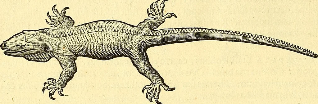 An illustration from Historia naturalis Brasiliae : auspicio et beneficio illustriss. I. Mauriti Com. Nassau illius provinciae et maris summi praefecti adornata : in qua non tantum plantae et animalia, sed et indigenarum morbi, ingenia et mores describuntur et iconibus supra quingentas illustrantur, 1648, leaf 385