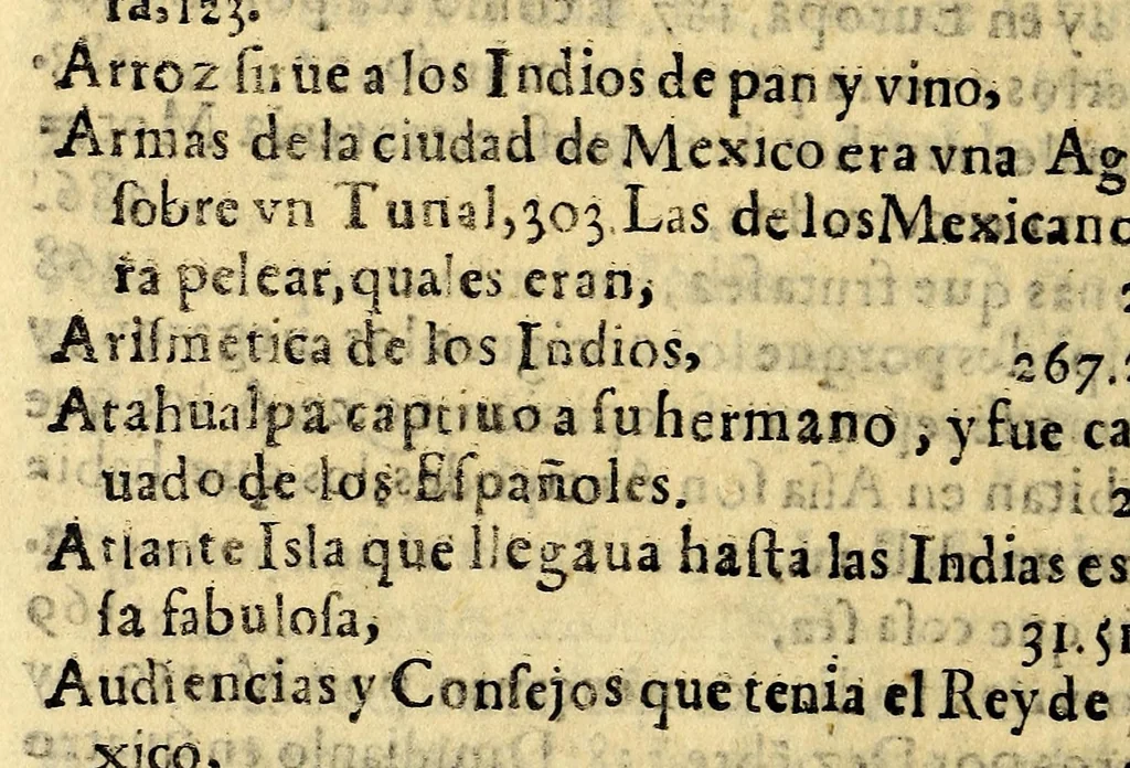 An illustration from Historia natural y moral de las Indias. : En que se tratan las cosas notables del cielo, y elementos, metales ... y guerras de los Indios., 1591, leaf 704