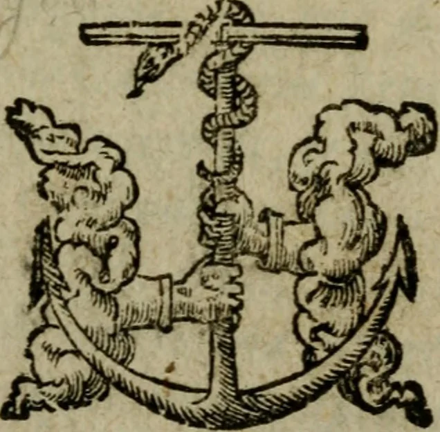 An illustration from Historia navigationis in Brasiliam quae et America dicitvr : qua describitvr avthoris navigatio, quaeque in mari vidit memoriae prodenda, Villagagnonis in America gesta : Brasiliensium victus & mores, à nostris admodum alieni, cum eorum linguae dialogo : animalia etiam, arbores atque herbae, reliquaque singularia & nobis penitus incognita, 1594, leaf 6