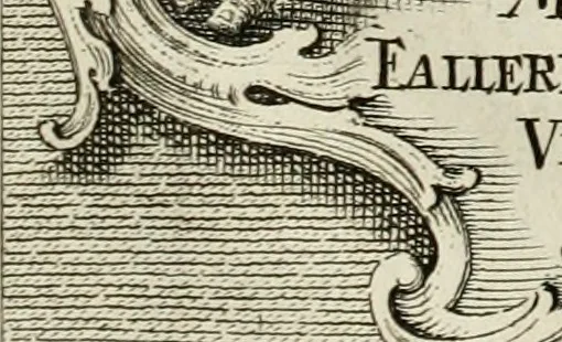 An illustration from Historica notitia rerum Boicarum : symbolis ac figuris aeneis illustrata : in funere Caroli VII. Romanorum Imperatoris semp. aug. virtutum triumpho, solemnium quondam occasione exequiarum, accommodata : cui accedit in fine oratio funebris in laudem optimi ejusdem Caesaris, anno 1745 habita, 1746, leaf 38