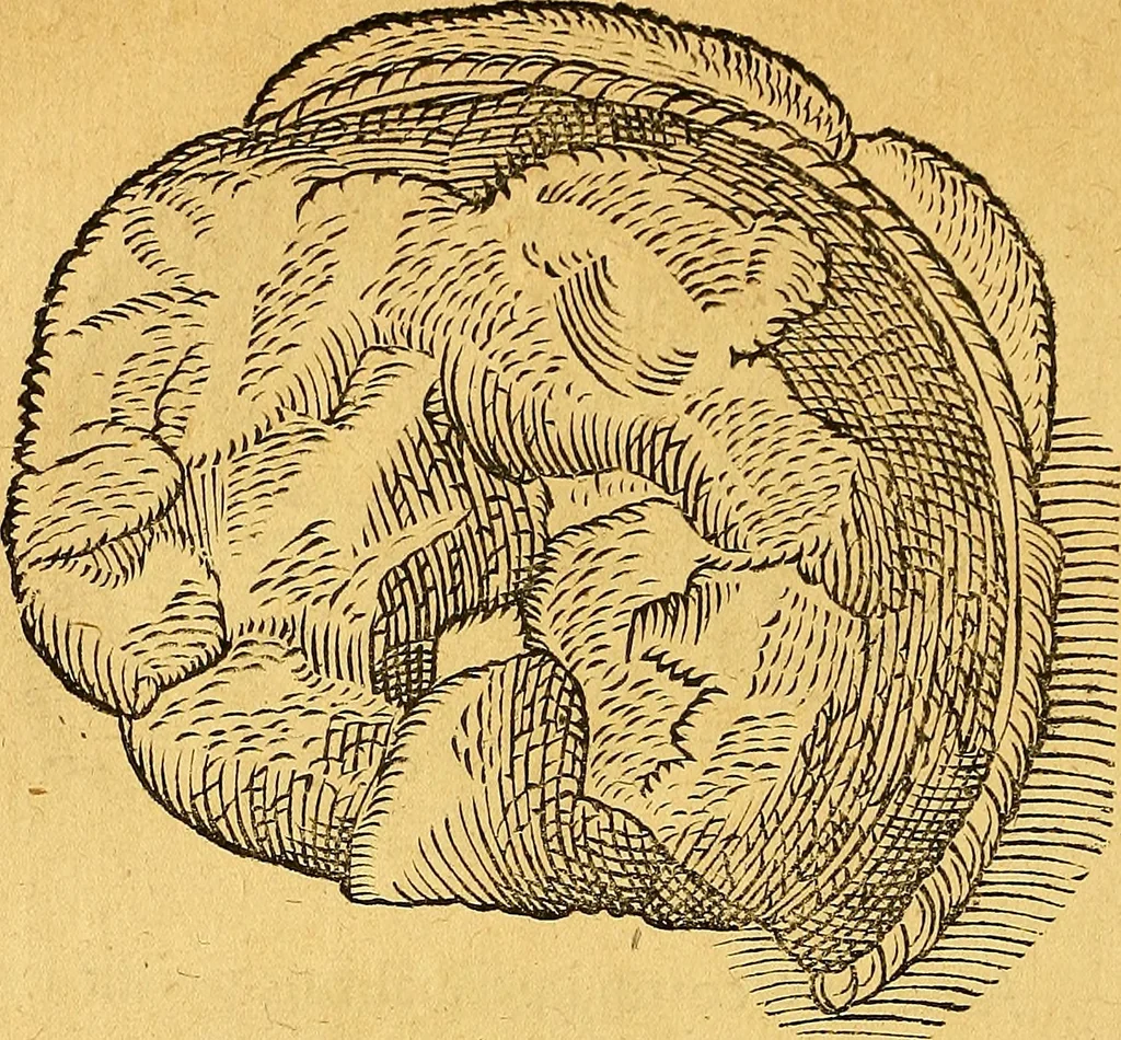 An illustration from Historia novi et admirabilis fontis balneique Bollensis in Ducatu Vvirtembergico ad acidulas Goepingenses ..., 1598, leaf 343