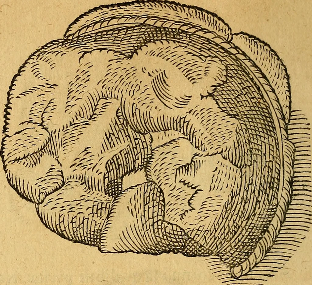 An illustration from Historia novi et admirabilis fontis balneique Bollensis in Ducatu Wirtembergico ad acidulas Goepingenses : mandato illustris. principis ac D.D. Frid. Ducis Vvirtemberg. et Teccensis. Comitis Montisbelig. &c. ac Equ. Ord. Reg. Gall. ad subditorum omniumqu[e] vicinorum & exterorum emolumentum ob vires insignes adornati,, 1598, leaf 363