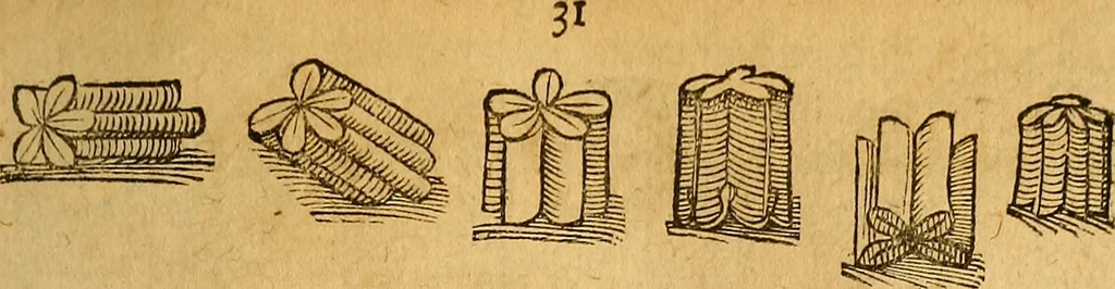 An illustration from Historia novi et admirabilis fontis balneique Bollensis in Ducatu Wirtembergico ad acidulas Goepingenses : mandato illustris. principis ac D.D. Frid. Ducis Vvirtemberg. et Teccensis. Comitis Montisbelig. &c. ac Equ. Ord. Reg. Gall. ad subditorum omniumqu[e] vicinorum & exterorum emolumentum ob vires insignes adornati,, 1598, leaf 376