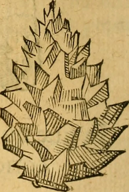 An illustration from Historia novi et admirabilis fontis balneique Bollensis in Ducatu Wirtembergico ad acidulas Goepingenses : mandato illustris. principis ac D.D. Frid. Ducis Vvirtemberg. et Teccensis. Comitis Montisbelig. &c. ac Equ. Ord. Reg. Gall. ad subditorum omniumqu[e] vicinorum & exterorum emolumentum ob vires insignes adornati,, 1598, leaf 397