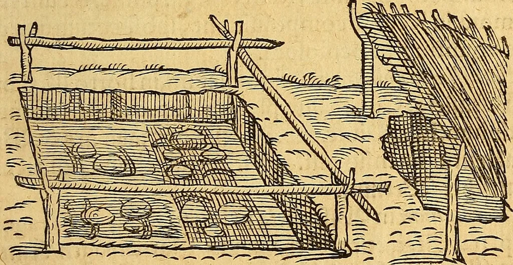An illustration from Historia novi et admirabilis fontis balneique Bollensis in Ducatu Wirtembergico ad acidulas Goepingenses : mandato illustris. principis ac D.D. Frid. Ducis Vvirtemberg. et Teccensis. Comitis Montisbelig. &c. ac Equ. Ord. Reg. Gall. ad subditorum omniumqu[e] vicinorum & exterorum emolumentum ob vires insignes adornati,, 1598, leaf 568