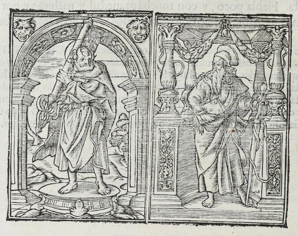 An illustration from [Historia pontifical y catholica : en la qual ... se contienen las vidas y hechos notables de todos los summos pontifices romanos ...], 1578, leaf 88