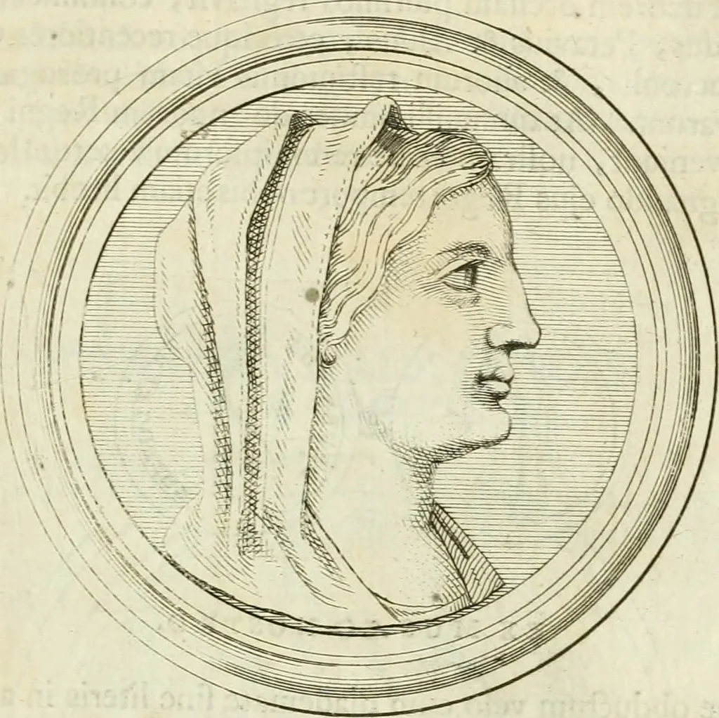 An illustration from Historia Ptolemaeorum Aegypti regum : ad fidem numismatum accommodata, 1701, leaf 152