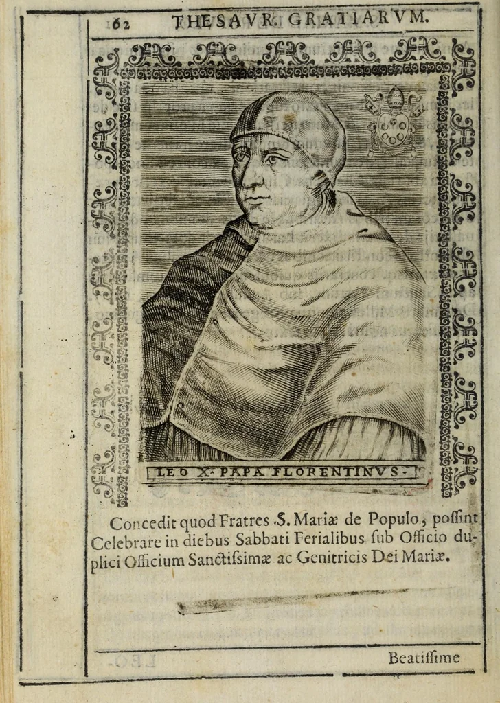 An illustration from Historiarum sanctissimae, et gloriosiss. Virginis Deiparae Populo Almae Vrbis compendium, 1599, leaf 78