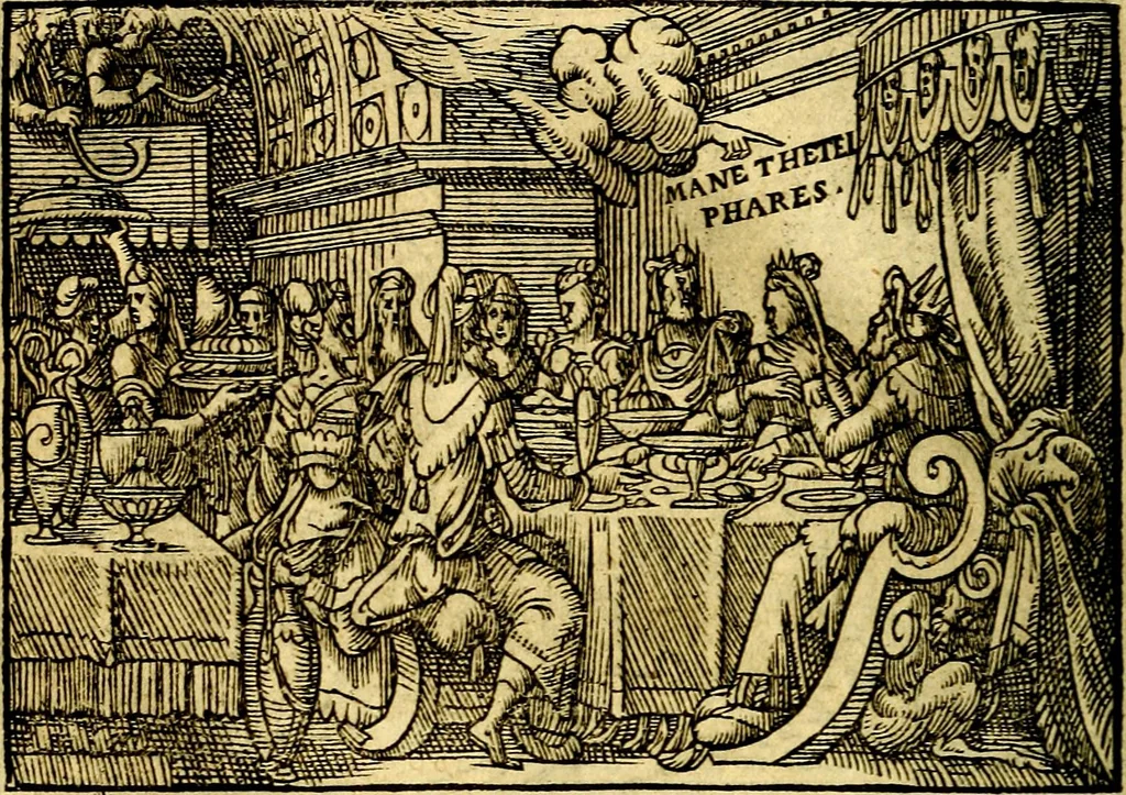 An illustration from Historiarvm memorabilivm ex Exodo, sequentibusq́ [] libris descriptio, 1558, leaf 139