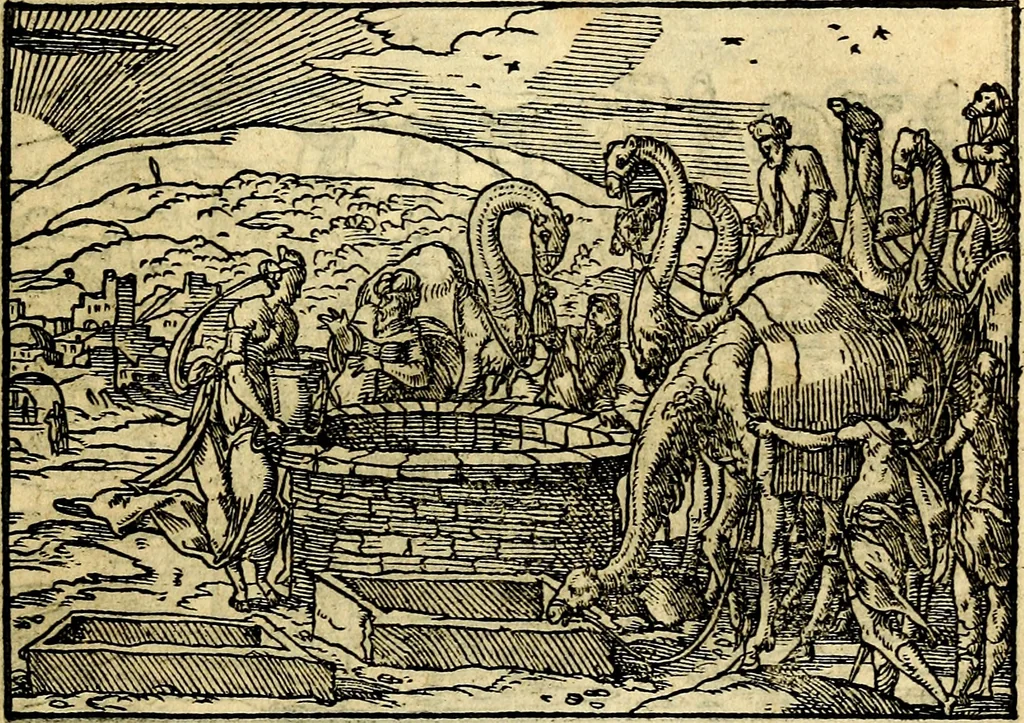 An illustration from Historiarvm memorabilivm ex Genesi descriptio, 1558, leaf 42