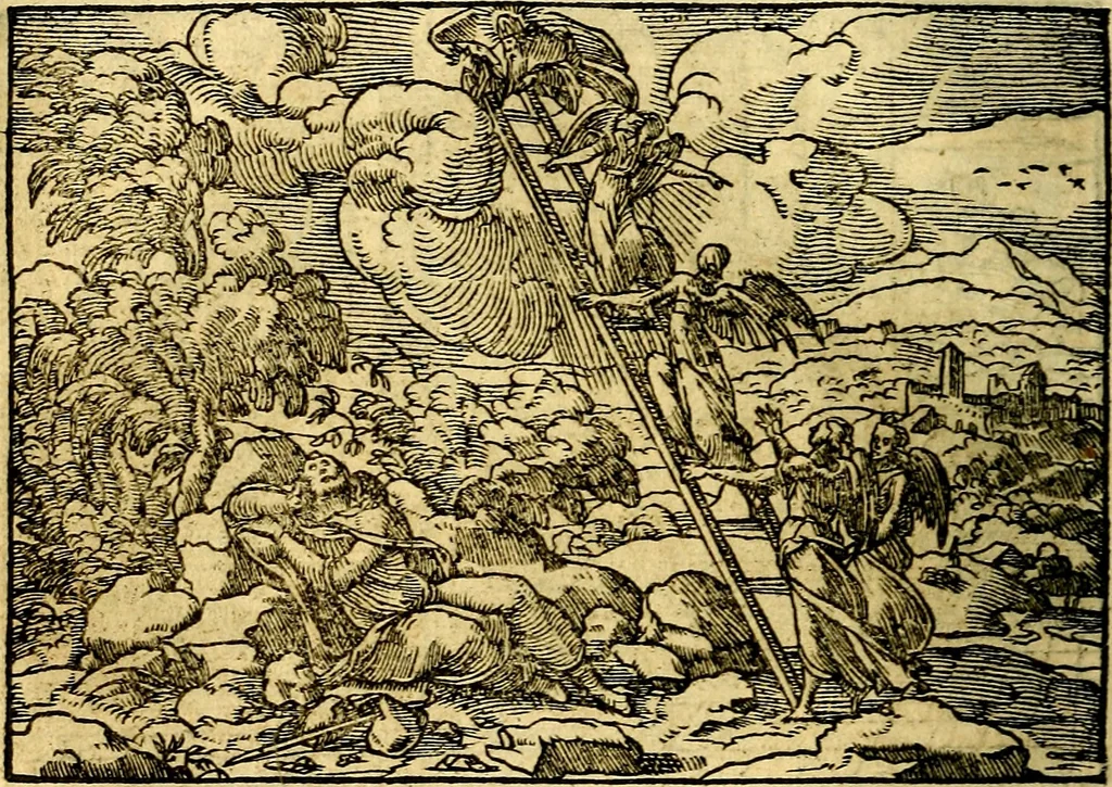 An illustration from Historiarvm memorabilivm ex Genesi descriptio, 1558, leaf 51