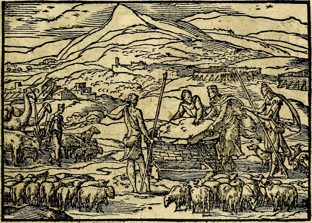 An illustration from Historiarvm memorabilivm ex Genesi descriptio, 1558, leaf 52