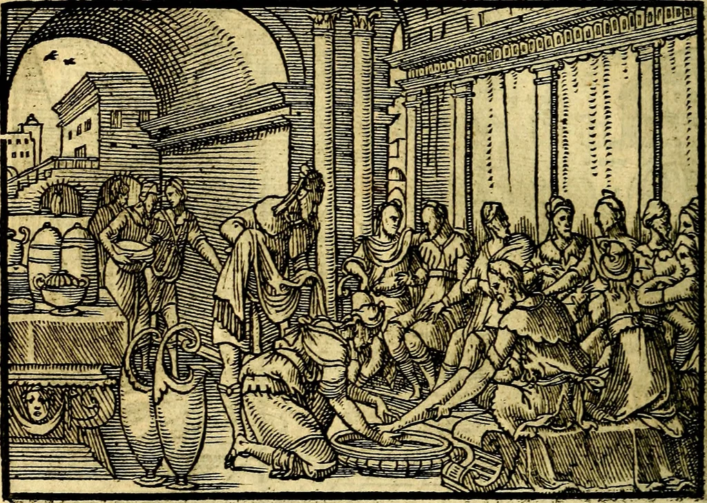 An illustration from Historiarvm memorabilivm ex Genesi descriptio, 1558, leaf 85