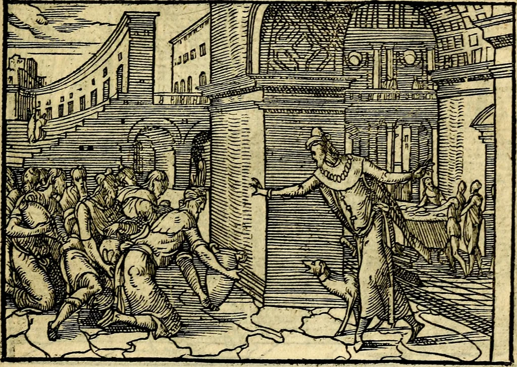 An illustration from Historiarvm memorabilivm ex Genesi descriptio, 1558, leaf 86
