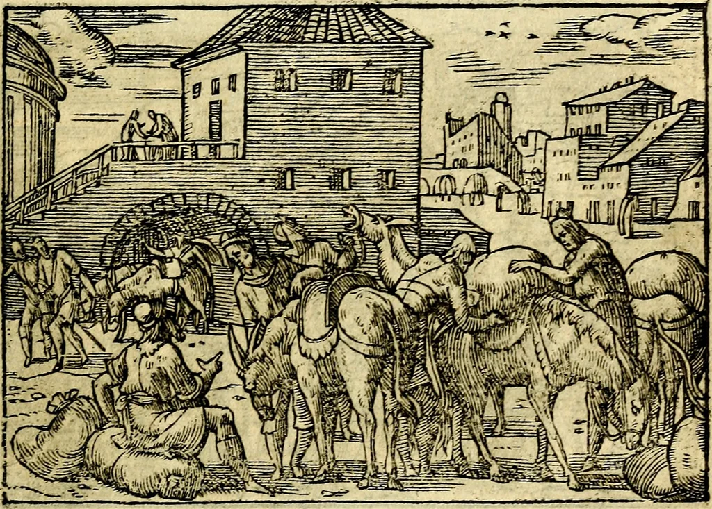 An illustration from Historiarvm memorabilivm ex Genesi descriptio, 1558, leaf 88