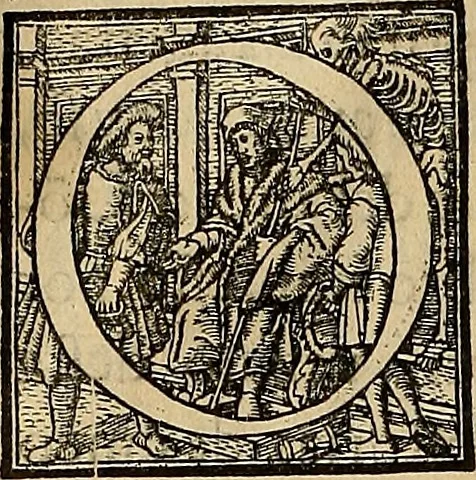 An illustration from Historias de idacio obispo : qve escrivio poco antes qve España se perdiese. De Isidoro, Obispo de Badajoz ... De Sebastiano, Obispo de Salamanca ... De Sampiro, Obispo de Astorga ... De Pelagio, Obispo de Ouiedo ... Nunca hasta agora impressas, con otras notas tocantes a estas historias, y reyes dellas., 1615, leaf 11