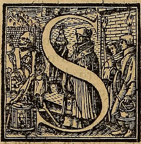 An illustration from Historias de idacio obispo : qve escrivio poco antes qve España se perdiese. De Isidoro, Obispo de Badajoz ... De Sebastiano, Obispo de Salamanca ... De Sampiro, Obispo de Astorga ... De Pelagio, Obispo de Ouiedo ... Nunca hasta agora impressas, con otras notas tocantes a estas historias, y reyes dellas., 1615, leaf 121