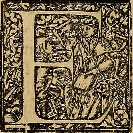 An illustration from Historias de idacio obispo : qve escrivio poco antes qve España se perdiese. De Isidoro, Obispo de Badajoz ... De Sebastiano, Obispo de Salamanca ... De Sampiro, Obispo de Astorga ... De Pelagio, Obispo de Ouiedo ... Nunca hasta agora impressas, con otras notas tocantes a estas historias, y reyes dellas., 1615, leaf 141