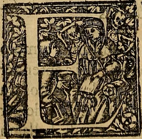 An illustration from Historias de idacio obispo : qve escrivio poco antes qve España se perdiese. De Isidoro, Obispo de Badajoz ... De Sebastiano, Obispo de Salamanca ... De Sampiro, Obispo de Astorga ... De Pelagio, Obispo de Ouiedo ... Nunca hasta agora impressas, con otras notas tocantes a estas historias, y reyes dellas., 1615, leaf 151