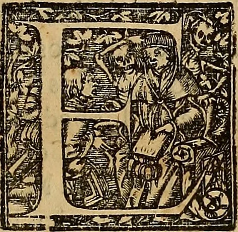 An illustration from Historias de idacio obispo : qve escrivio poco antes qve España se perdiese. De Isidoro, Obispo de Badajoz ... De Sebastiano, Obispo de Salamanca ... De Sampiro, Obispo de Astorga ... De Pelagio, Obispo de Ouiedo ... Nunca hasta agora impressas, con otras notas tocantes a estas historias, y reyes dellas., 1615, leaf 164