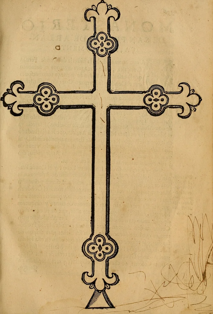 An illustration from Historias de idacio obispo : qve escrivio poco antes qve España se perdiese. De Isidoro, Obispo de Badajoz ... De Sebastiano, Obispo de Salamanca ... De Sampiro, Obispo de Astorga ... De Pelagio, Obispo de Ouiedo ... Nunca hasta agora impressas, con otras notas tocantes a estas historias, y reyes dellas., 1615, leaf 348